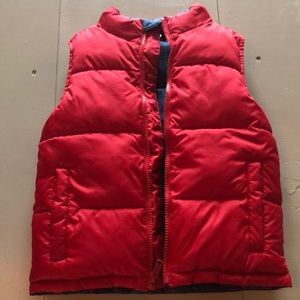 Kids Red Puffy Vest